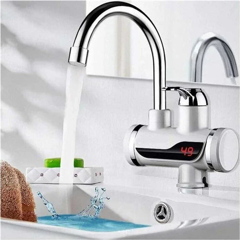 Instant Electric Water Heater Tap with Digital Display – Hot Water Faucet (3000W)